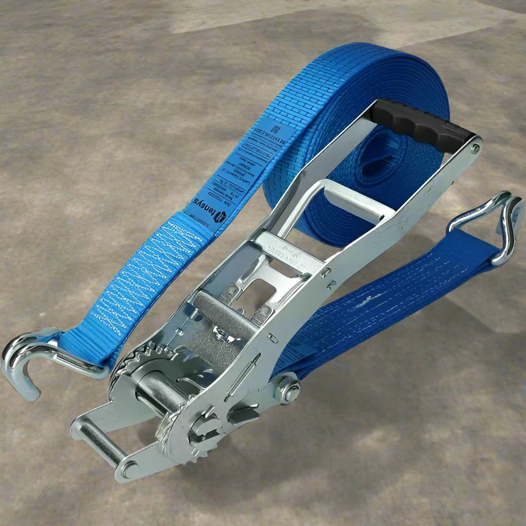 5000KG 50mm ERGO pull down Ratchet Straps