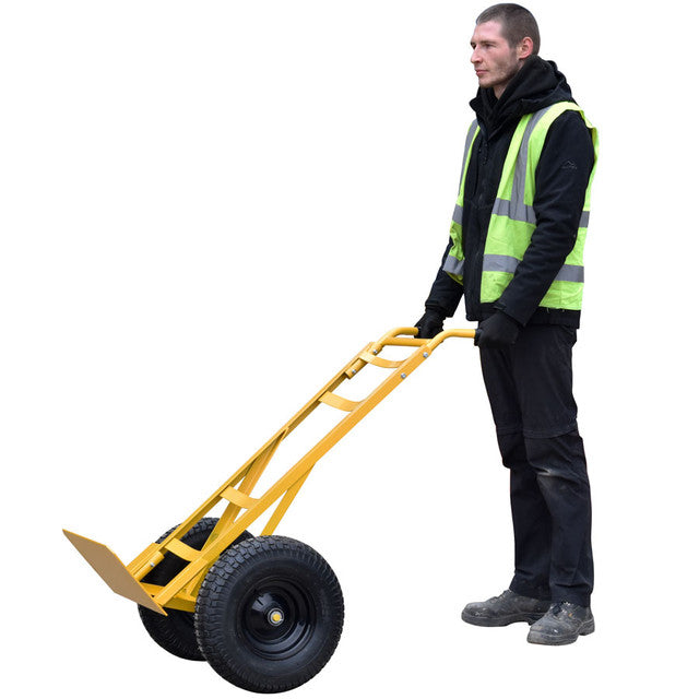 Rough Terrain Sack Truck - Curved Back
