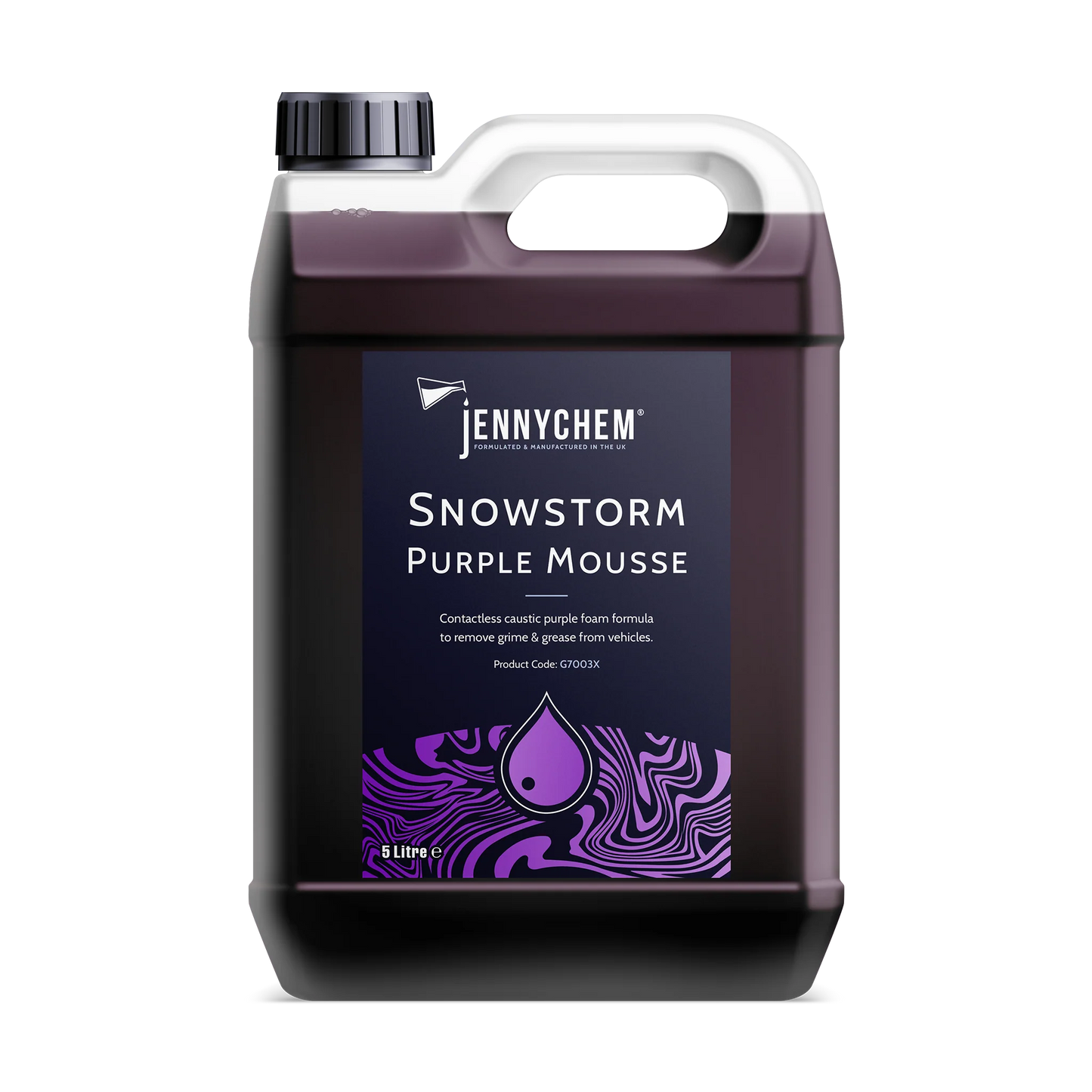 Snowstorm Purple Mousse