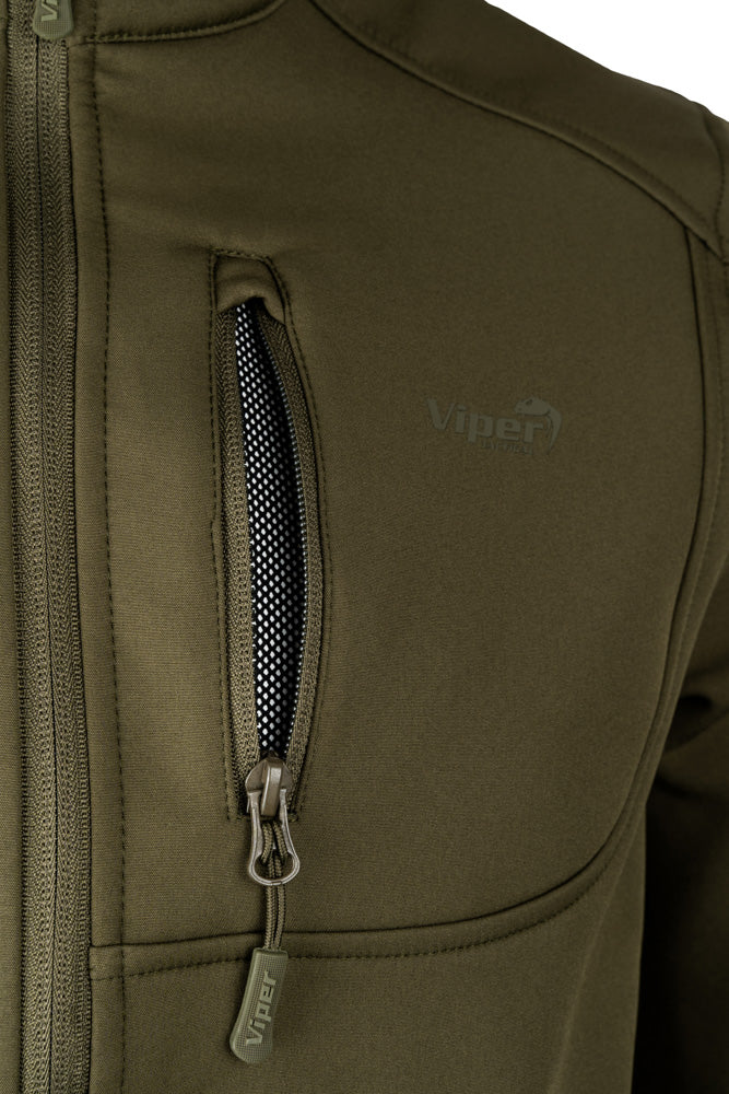 Covert Softshell Jacket Green
