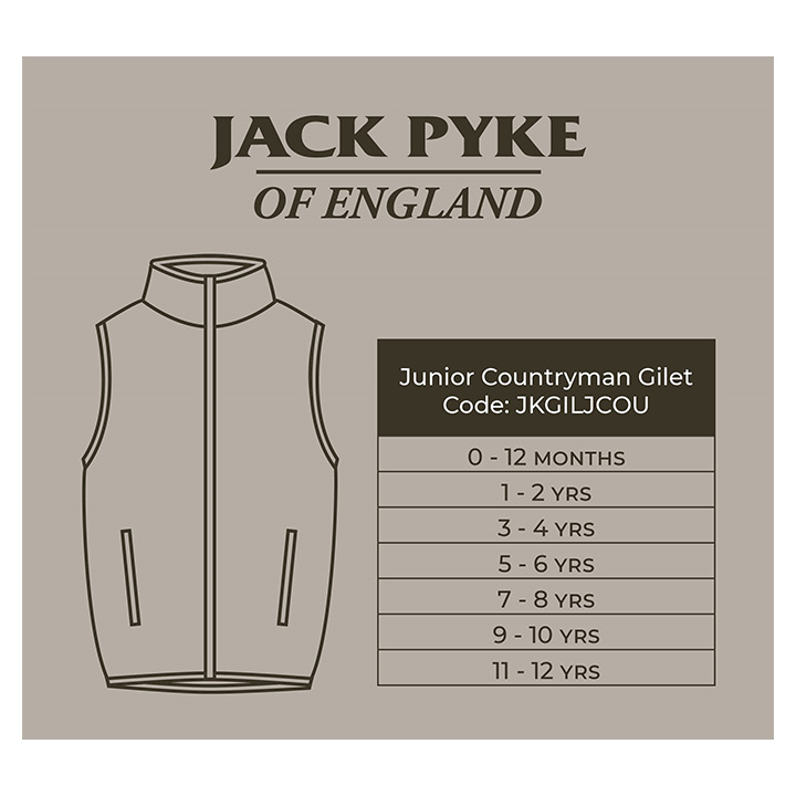 Jack Pyke Junior Sherpa Fleece Gilet