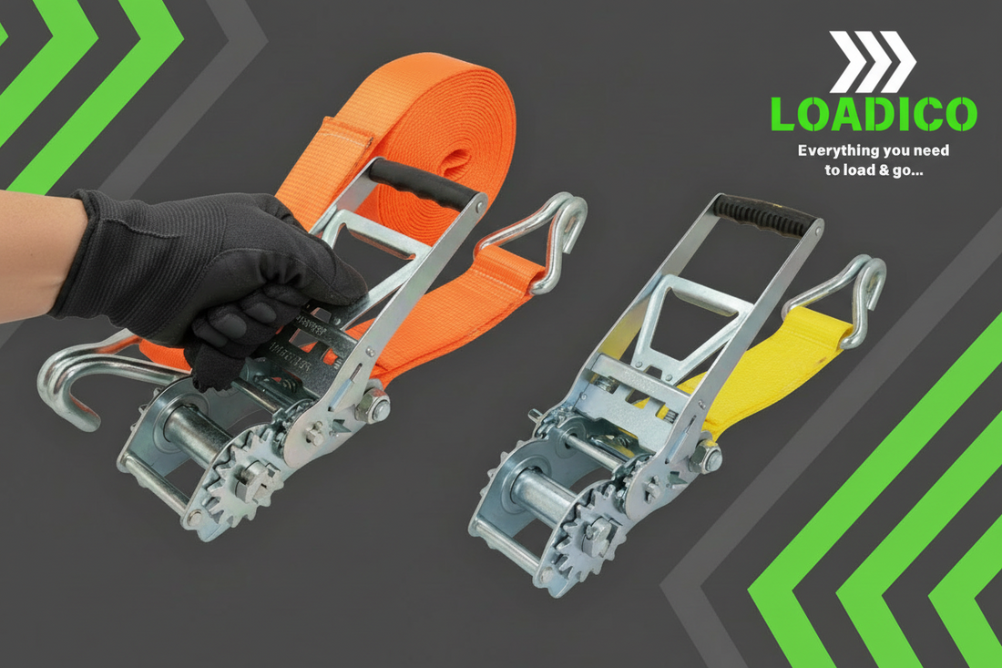 ERGO vs Standard Ratchet Straps: Which Is Right for Your Fleet?