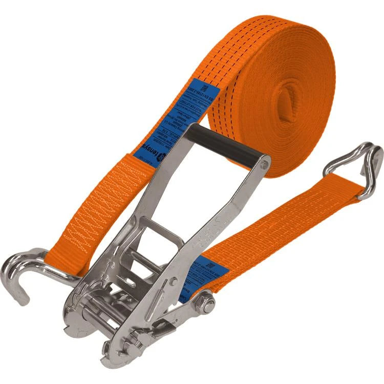 Loading Strap Stainless 4000KG 50mm Stainless Steel Ratchet Straps – LOADICO