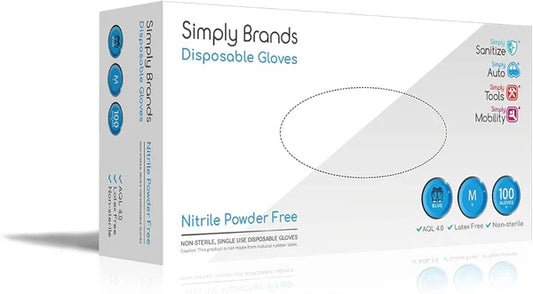 Loadico Blue Nitrile Gloves