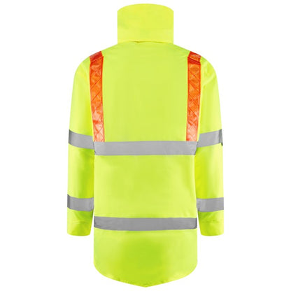 Leo Putford EcoViz 4K Baffle Lined Anorak with Red Braces