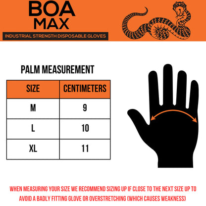 BOA MAX Gripz Gloves - Box 100