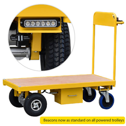 Electric Powered flatbed Trolley