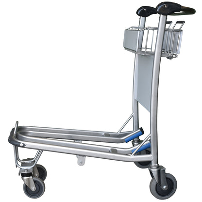 4 Wheeled Airport Luggage Trolley