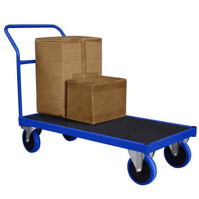 Heavy Duty Flatbed Trolley – 750kg Load Capacity