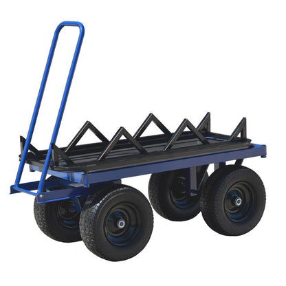 Bulk Keg Moving Trolley with Keg & Barrel Rack | 1000KG
