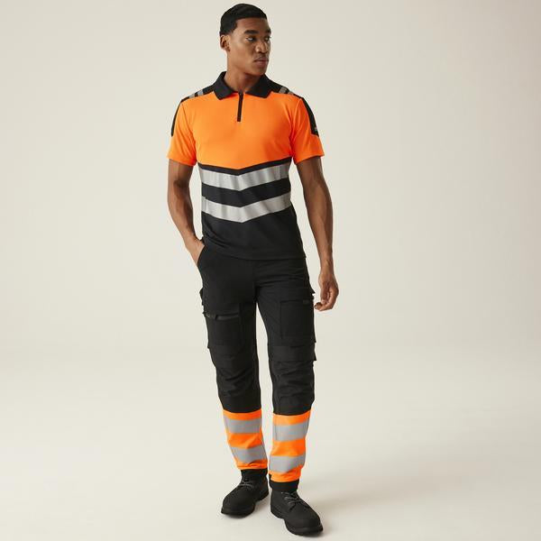 Hi-Vis X-Pro Polo (Class 1)