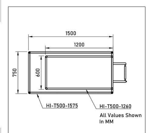 Turntable Trailer with 400mm Sides | 500KG Capacity