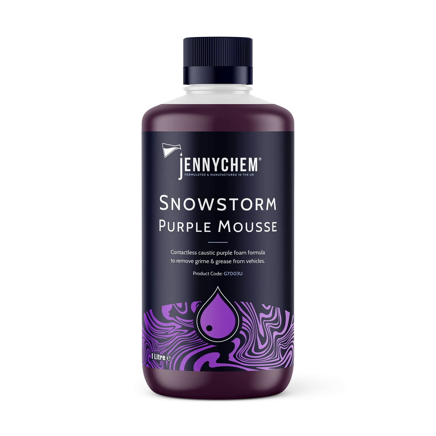 Snowstorm Purple Mousse