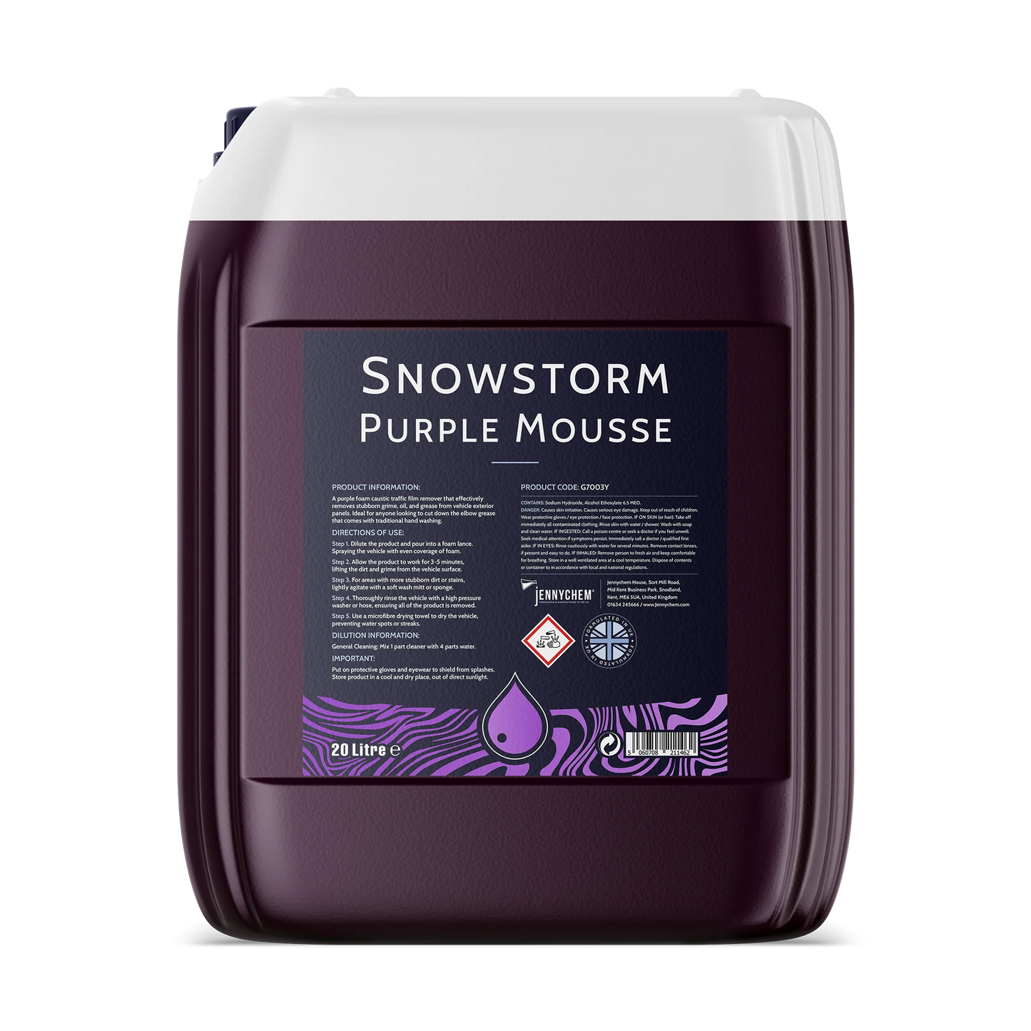 Snowstorm Purple Mousse