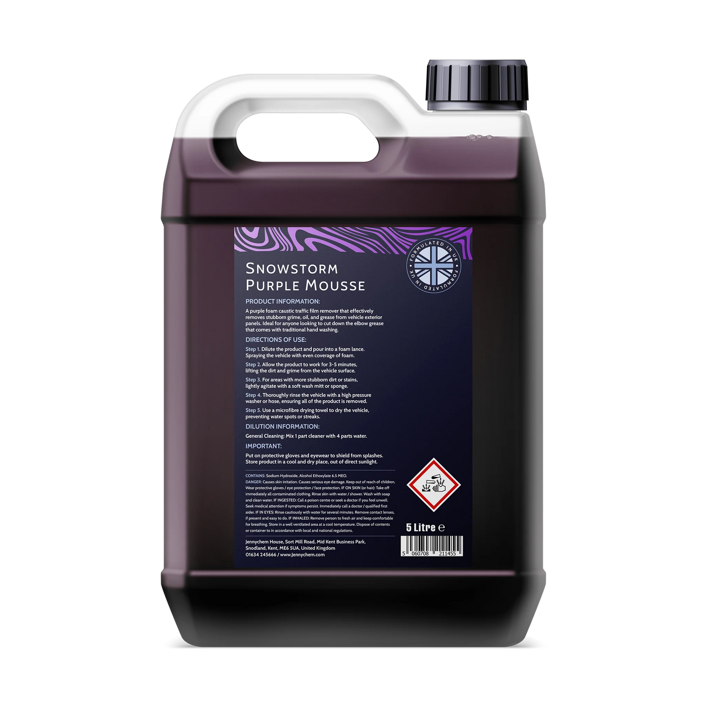 Snowstorm Purple Mousse