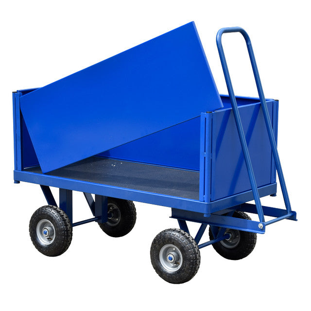 Turntable Trailer with 400mm Sides | 500KG Capacity