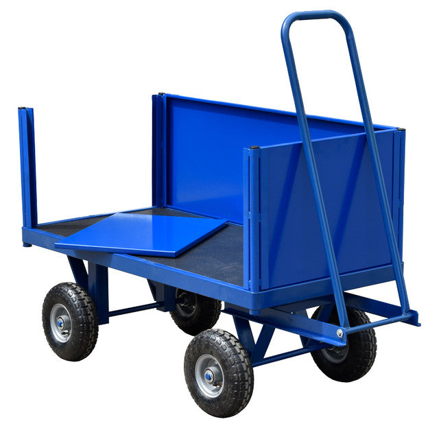 Turntable Trailer with 400mm Sides | 500KG Capacity