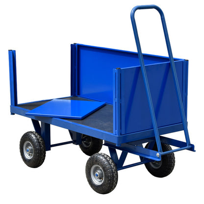 Turntable Trailer with 400mm Sides | 500KG Capacity