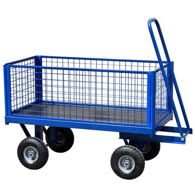 Turntable Trailer with 400mm Sides | 500KG Capacity