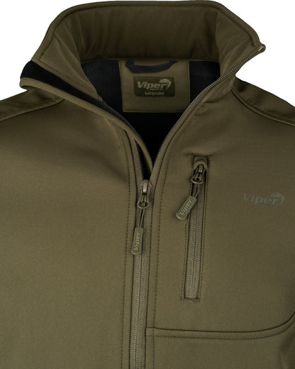 Covert Softshell Jacket Green