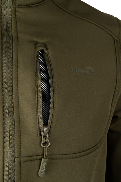 Covert Softshell Jacket Green