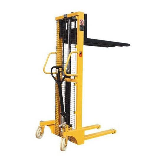 Standard Manual Hydraulic Stacker - 1.6M Lift 500KG